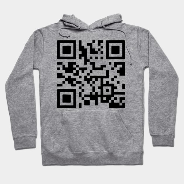 Fuck-You-QR-Code Hoodie by SonyaKorobkova